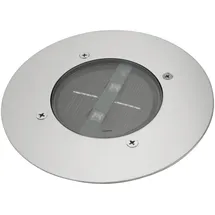 smartwares Bodeneinbauleuchte 1 LED rund Edelstahl (gebürstet)