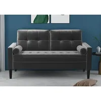 Aotumm Ciort Schlafsofa 2 Sitzer Sofa, Mid-Century Moderne Couch, bequemes 2-Sitzer Sofa für Wohnzimmer