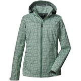 KILLTEC Damen Softshelljacke/Outdoorjacke mit abzippbarer Kapuze KOS 90 WMN SFTSHLL JCKT; hell pistazie, 38,