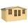 Lasita Maja Gartenhaus 2,92 x 1,49 m Beige