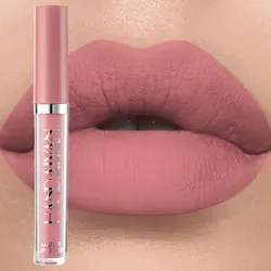 Handaiyan 12 Farben Matt Lipgloss Langlebiger roter Nude-Lippenstift Flüssiges, mattes, wasserfestes Lipgloss-Make-up