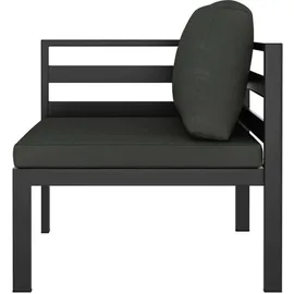 vidaXL Garten-Lounge-Set 3-tlg. anthrazit