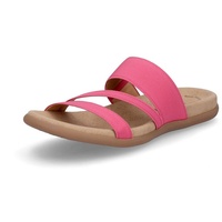 GABOR Pantolette, Keilabsatz, Sommerschuh, Schlappen in sommerlicher Farbpalette, pink