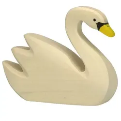 HOLZTIGER Schwan, schwimmend
