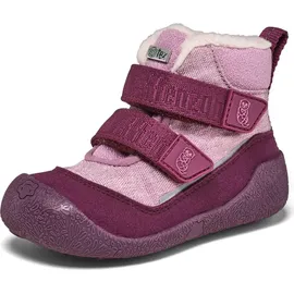 Affenzahn Lauflerner Winterstiefel Vegan Snuggy Otter für Kinder, lila, Größe 23 EU