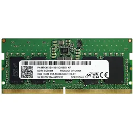 Samsung 8 Gb 1 x 8 Gb DDR5, 5600 MHz, SO-DIMM