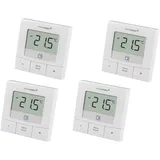 HOMEMATIC IP Smart Home 154666A0, Wandthermostat basic, 4 Stück