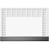 Sigel Schreibtischunterlage Office 2026/2027 weiß Papier 59,5 x 41,0 cm, 40 Blatt