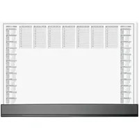 Sigel Schreibtischunterlage Office 2026/2027 weiß Papier 59,5 x 41,0 cm, 40 Blatt