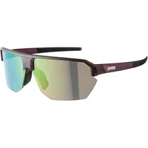 Uvex Vectiv Set Sonnenbrille - Cranberry TransMatt - Mirror Rose