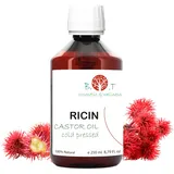 Rizinusöl Wimpern- und Wimpernserum, Haarwachstum Beschleunigen, Haarausfall, Haarwachstum, Augenbrauen Serum, Bart, Nagel Castor Oil BIO Kaltgepresst 100 ml