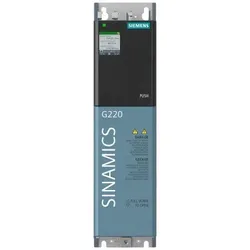Siemens 6SL41120CA050FF0 SINAMICS G220 3AC200-240V+10/-20% 47-63Hz Leistung geringe Überlast: 0, 55kW 150% 3S, 110% 57S Leistung hohe Überlast: 0,