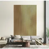 FN Neuhofer Akustikpaneel Acustico  (Gold gebürstet, L x B x S: 2.400 x 572,5 x 19 mm)