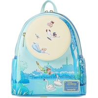 Loungefly Rucksack, Disney by Loungefly Mini-Rucksack Peter Pan You Can Fly (Glow in the Dark) multicolor