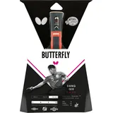 Butterfly Tischtennisschläger Dang Qiu DQX3 - Wakaba Belag mit einem 2,0 mm Schwamm - 1 Schläger