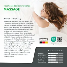 Fdm Massage 140 x 200 cm H3
