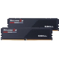G.Skill Ripjaws S5 schwarz DIMM Kit 64GB, DDR5-6000, CL36-36-36-96, on-die ECC (F5-6000J3636F32GX2-RS5K)