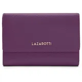 lazarotti Bologna Leather Geldbörse Damen lila