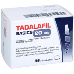 Tadalafil Basics 20 mg Filmtabletten 56 St