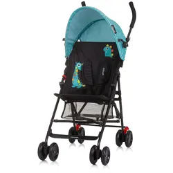Chipolino Kinderwagen Amaya Buggy Sonnendach verstellbar, zusammenklappbar, Korb türkis