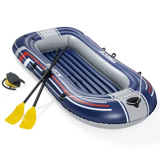 BESTWAY Hydro-Force Schlauchboot mit Pumpe und Rudern Blau