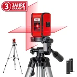 WALTER WERKZEUGE Kreuzlinienlaser mit Stativ