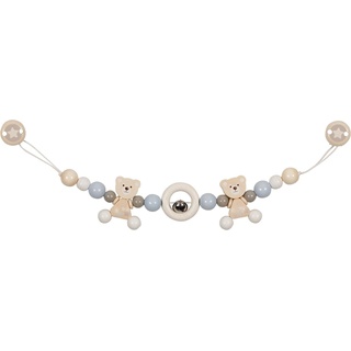 GoKi 65202 - Kinderwagenkette Bär mit Clips