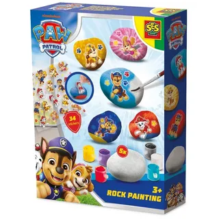 SES Creative Paw Patrol Steine bemalen Bastelset 5 Steine