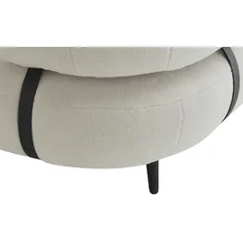 Sofa.de Megasofa Flachgewebe 3-Sitzer Weiß