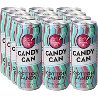 Candy Can Sparkling Cotton Candy, 12er Pack (EINWEG) zzgl. Pfand