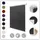 Lichtblick Thermo-Rollo Klemmfix 90 x 150 cm anthrazit
