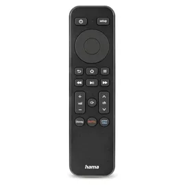 Hama Fernbedienung f. TV + Button Netflix Prime Video Disney+ programmierbar