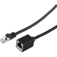 ShiverPeaks SHVP BS08-62055 - RJ45 Patchkabelverlängerung S/FTP, schwarz, 5 m