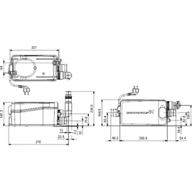 Grundfos Sololift2 D-2 Kleinhebeanlage