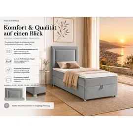 Best For Home Trinity 100 x 200 cm Grau