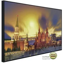 Papermoon Infrarotheizung Roter Platz Sonnenuntergang Moskau, Matt-Effekt - bunt