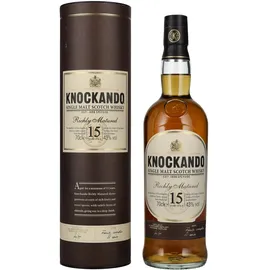Knockando 15 Years Old Richly Matured Single Malt Scotch 43% vol 0,7 l Geschenkbox