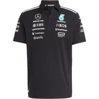 adidas Mercedes-AMG Petronas Formel 1 Team Poloshirt Herren JW5391 - black/white