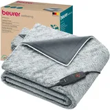 Beurer HD 75 Nordic Grey Green Planet Wärmedecke Grau