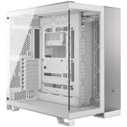 CORSAIR 6500X Aluminium weiß/grau | PC-Gehäuse