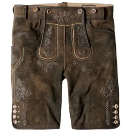 Stockerpoint Lederhose "Beppo 4" in bison gespeckt | Gr.: 56