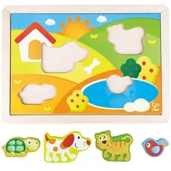 HAPE E1601 Pepe & Friends Sonnental Puzzle