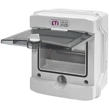 ETI Kleinverteiler, ECH-6G, 1-reihig, Feuchtraum IP65