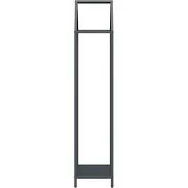 vidaXL Kaminholzregal Kaltgewalzter Stahl 40 x 25 x 120 cm Anthrazit