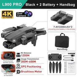 L900 Pro SE HD Drone 4K Professionelle FPV Mit Kamera 5G WIFI Visuelle Hindernis Vermeidung Bürstenlosen Motor RC Quadcopter Mini Eders