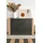 CaliCosy Sideboard 125,5 x 85 x 34,5 cm Anthrazit / Eiche Artisan