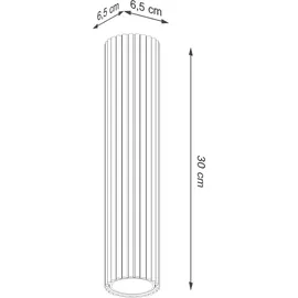 Sollux Plafond KARBON 30 beige