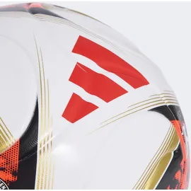 adidas Bundesliga 26/27 Torfabrik League Boxed Ball White/Black/solar red, 5