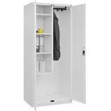 Californian Products CP Putzmittelschrank Classic PLUS 080100-02 S10012 verkehrsweiß 80,0 x 50,0 x 185,0 cm, aufgebaut