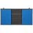 Jan Nowak Hängeschrank BEN 60 x x 20 cm Anthrazit/Blau)